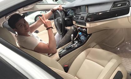 Siêu mẫu Vĩnh Thụy khoe khéo xế sang mới tậu