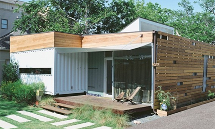 Ngắm ngôi nhà 'chất lừ' làm từ 4 thùng công-ten-nơ