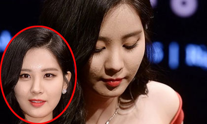 Seohyun (SNSD) trát phấn dày cộp vẫn lộ mặt sần sùi