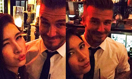 Ái nữ tập đoàn nghìn tỷ ăn tối cùng David Beckham
