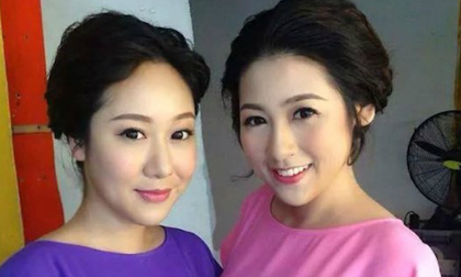 Tú Anh và Ngô Phương Lan giống nhau như chị em sinh đôi