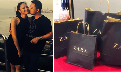 Phan Thị Lý tình tứ với chồng đại gia, sắm loạt đồ hiệu tại Thái Lan