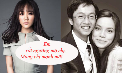 Văn Mai Hương ngưỡng mộ và mong Hà Hồ mạnh mẽ