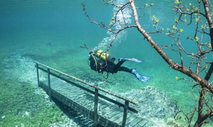 Công viên nửa năm nằm trên cạn, nửa năm dưới lòng hồ