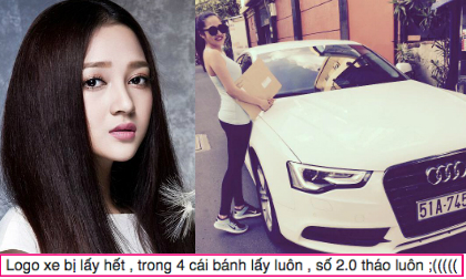 Bảo Anh bất ngờ bị trộm đồ trên xe 3 tỷ 
