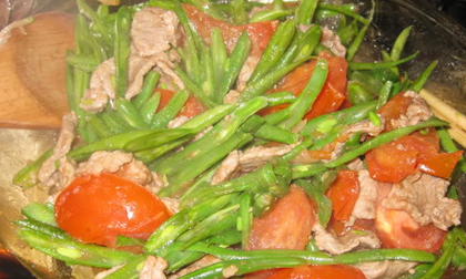 Đậu đũa xào thịt bò thơm ngon và đưa cơm