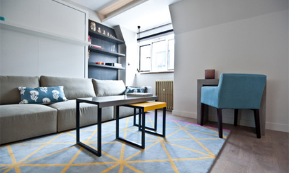 Hiện đại hóa căn hộ nhỏ 25m2 hơn trăm tuổi