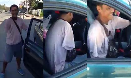 Khó tin với anh tài xế không... tay