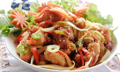 Gà ngâm xì dầu ngon như nhà hàng Nhật