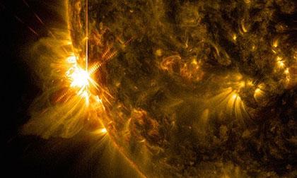 Thực hư chuyện Trái đất chìm trong bóng tối sáu ngày bởi bão Mặt trời