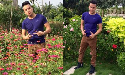Cao Thái Sơn khoe sân vườn đầy hoa đẹp như công viên