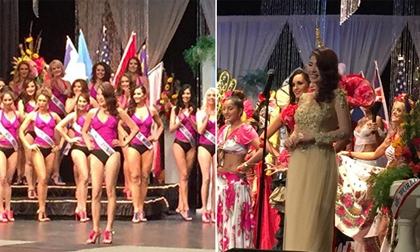 Đại diện Việt Nam đoạt giải nhất hình thể HH Quý bà Thế giới