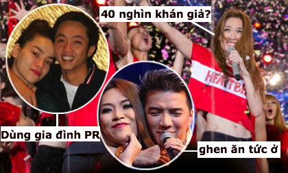 Sao Việt dính 'lùm xùm' trước và sau liveshow