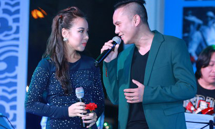 Tú Dưa lên sân khấu hát ủng hộ bạn thân của Bằng Kiều