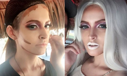 'Rùng mình' với loạt ảnh hậu trường như 'ma nữ' của Andrea