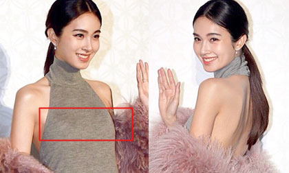 Nong Poy diện váy 'bốc hơi' vòng một trên thảm đỏ Hàn 