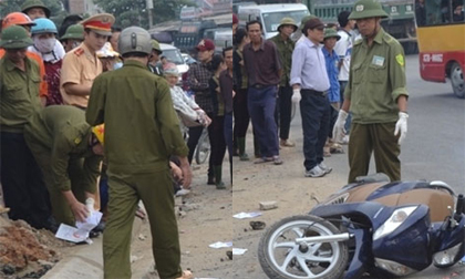 Bị xe bồn cán qua người, cô gái tử vong tại chỗ