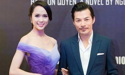 Vũ Ngọc Anh 'mình hạc xương mai' sánh đôi cùng Trần Bảo Sơn 