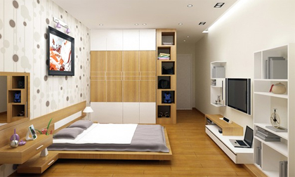 Tư vấn cải tạo cho căn hộ rộng 63,5m² thêm 1 phòng ngủ