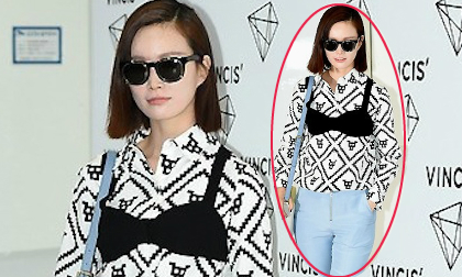 Người mẫu Hàn diện 'đồ lót ngược' gây chú ý