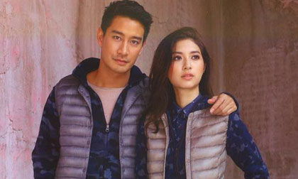 Pong Nawat trẻ trung, khỏe khoắn với trang phục mùa đông