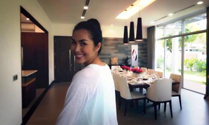 Khám phá không gian hiện đại trong biệt thự của Hà Tăng