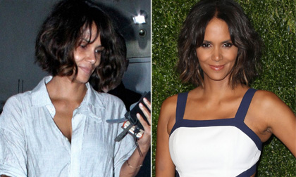 'Miêu nữ' Halle Berry ra phố với gương mặt mộc xấu thậm tệ