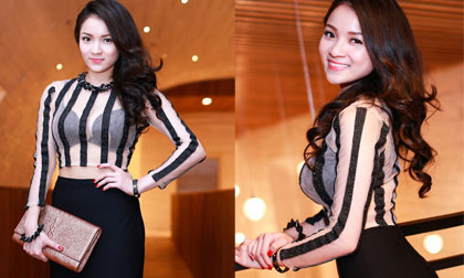 Thủy Top 'gây thương nhớ' với váy gợi cảm