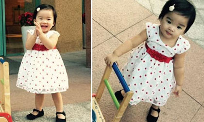 Xuân Lan hạnh phúc khi con gái biết đi và bập bẹ nói