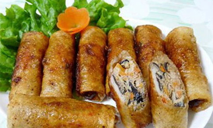 Nem rán giòn tan chào tuần mới