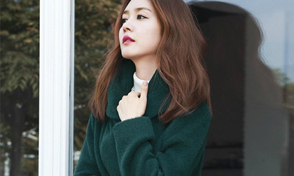 Sung Yu Ri đẹp thanh lịch với thời trang đông