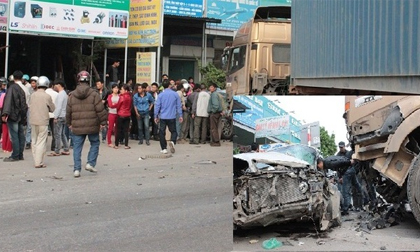 Tai nạn kinh hoàng trên Quốc lộ 5, nhiều người thương vong