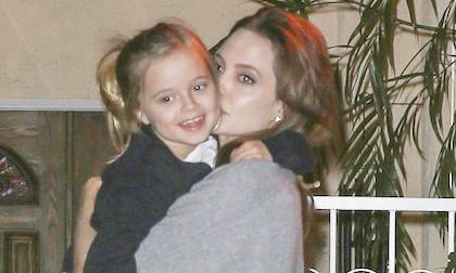 Angelina Jolie ngọt ngào bên con gái yêu