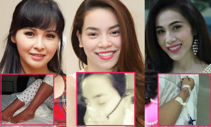 Sao Việt 'thi nhau' đổ bệnh dịp cuối năm