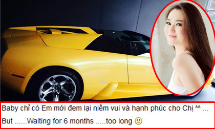 Khánh My chi tiền 'khủng' mua siêu xe hạng sang
