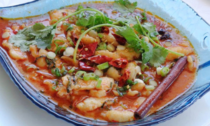 Súp cá cay trong ngày lạnh