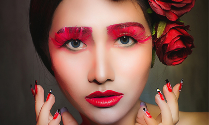 Người mẫu Dương Hiểu Ngọc biến hóa đẹp đa chiều qua make up