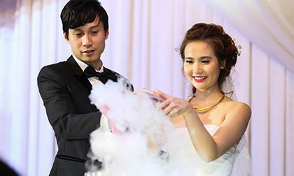 Cô dâu Huyền Lizzie đẹp rạng ngời trong ngày cưới