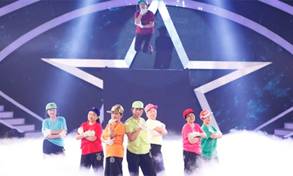 Nhóm kungfu Got talent khiến khán giả thót tim