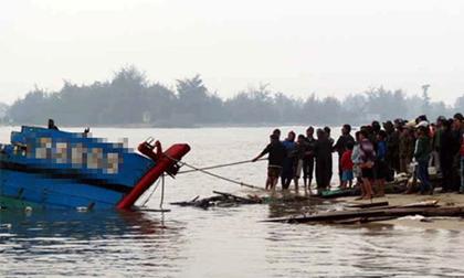 Chìm tàu ở Thái Bình, 6 người tử vong