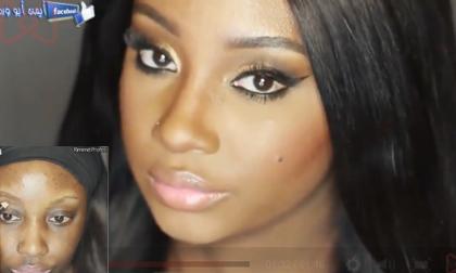 Hóa thành 'hot girl' nhờ công nghệ trang điểm