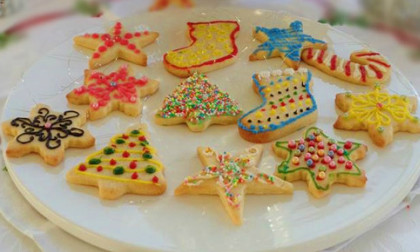 Tràn ngập không khí Giáng sinh với bánh quy mật ong 