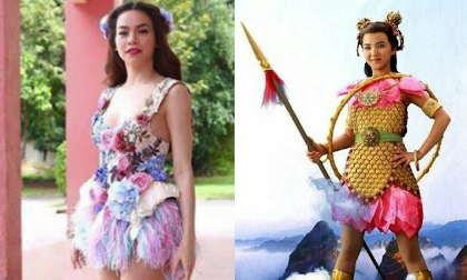 Hà Hồ bất ngờ diện 'thời trang Na Tra thái tử'