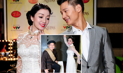 Phạm Thu Hà nhí nhảnh trong hậu trường 'Giai điệu tự hào'