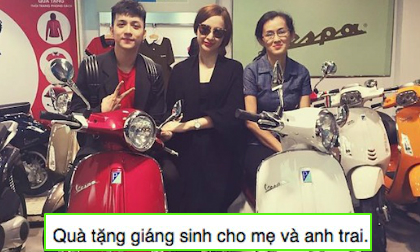 Phương Trinh lại 'chơi sang' tặng xe cho mẹ và 'anh trai'