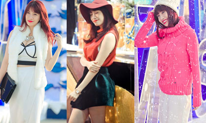 Pha Lê đón Giáng sinh với style trẻ trung