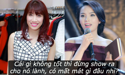 Pha Lê khuyên Hoa hậu Kỳ Duyên: 'Tốt khoe xấu che'
