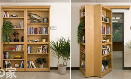 Cửa bí ẩn cho nhà cuốn hút như trong phim bom tấn