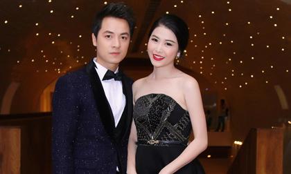 Vợ chồng Đăng Khôi 'trốn con' đi sự kiện