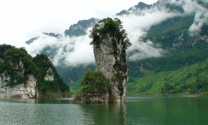 Ghé thăm 'tiên cảnh' giữa lòng thủy điện Tuyên Quang  